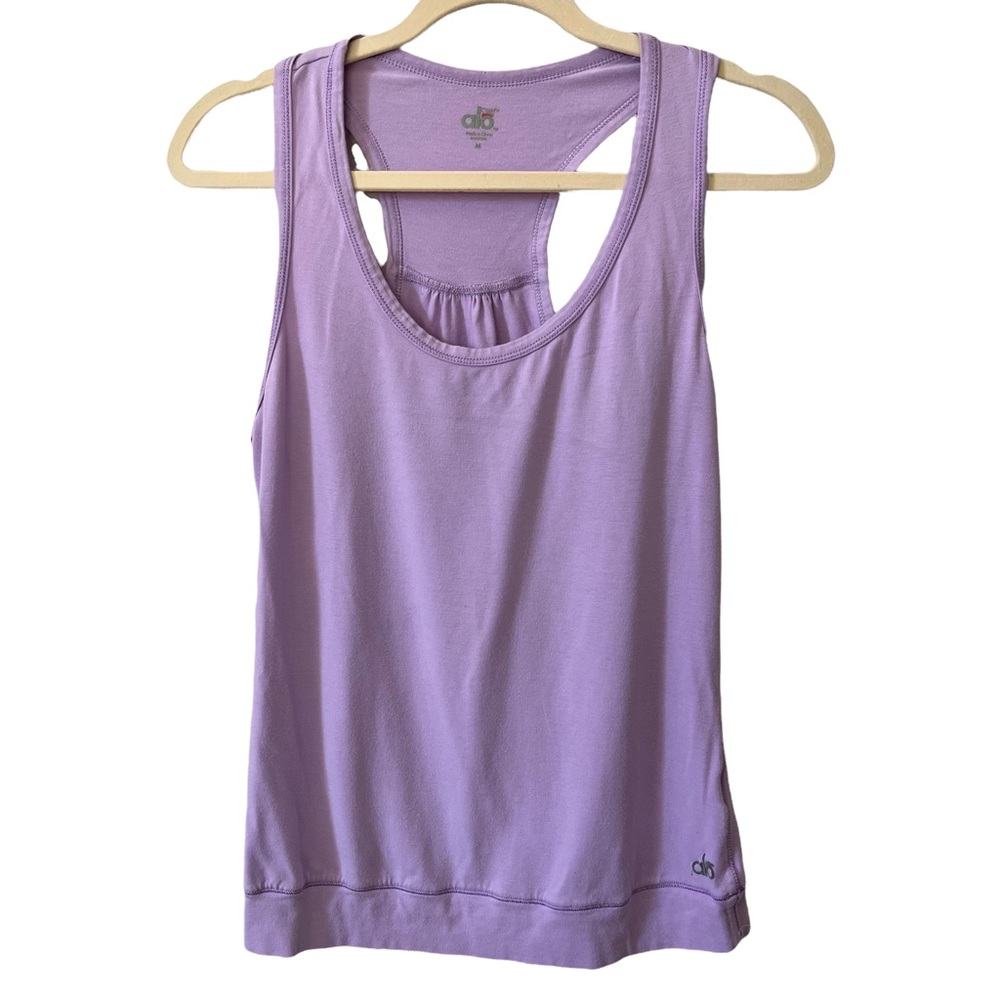 Alo Yoga || Women’s Purple every day Top Size Medium